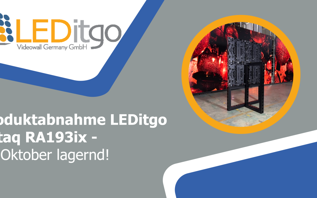 Produktabnahme LEDitgo Sytaq RA-193ix
