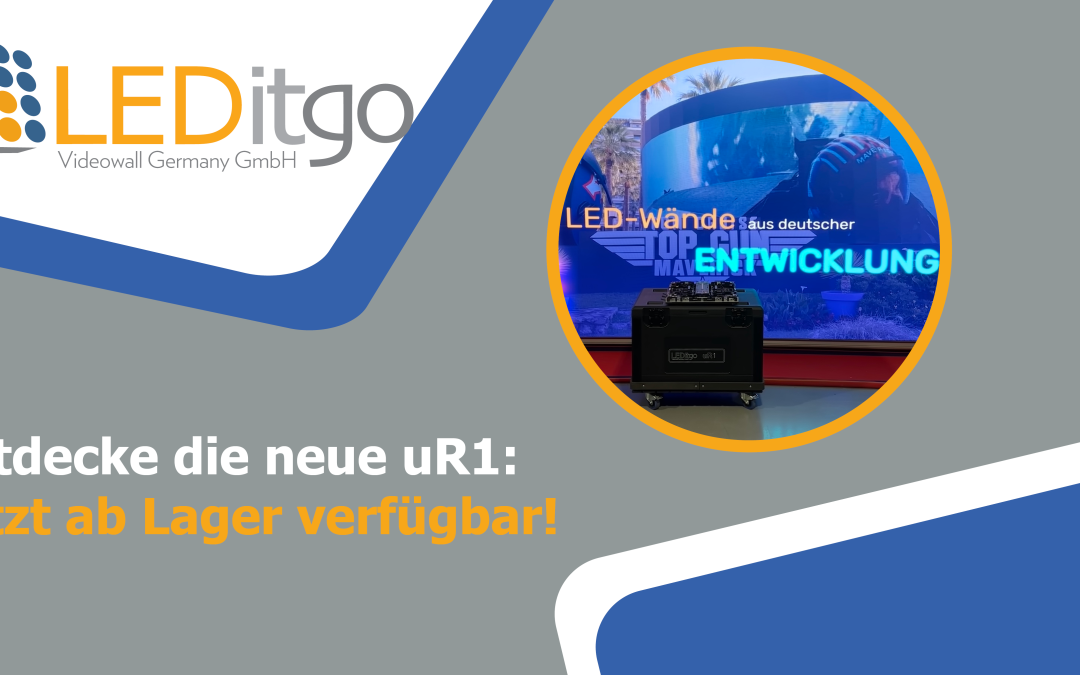 Entdecke die neue uR1: Jetzt ab Lager verfügbar!