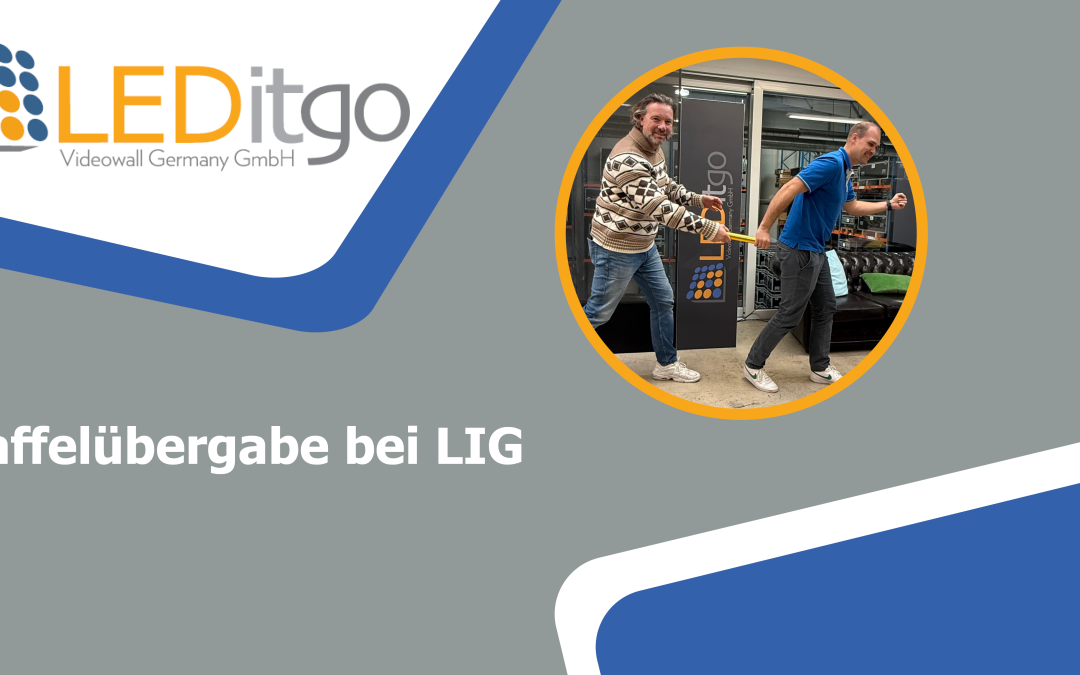 Staffelübergabe bei LIG