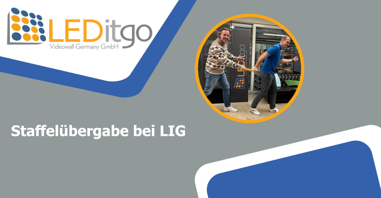 Staffelübergabe bei LIG