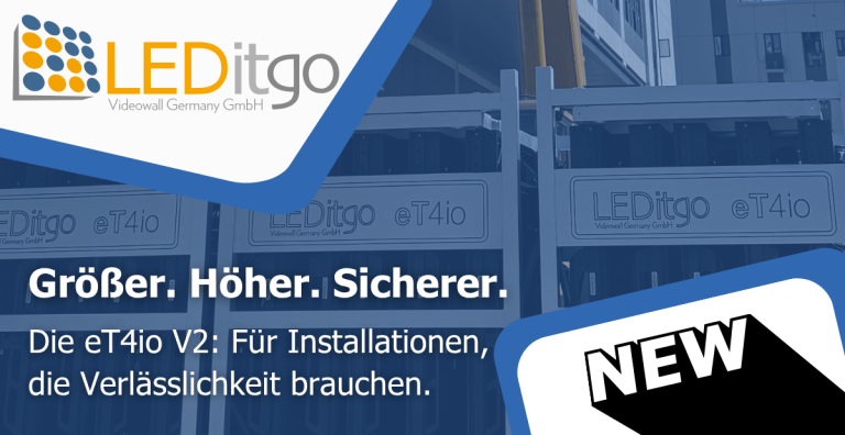 Größer. Höher. Sicherer. 👉 Die neue eT4io V2